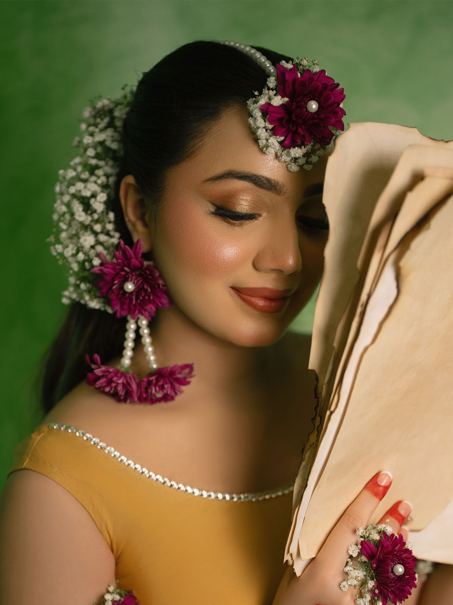 Gulmohar - Tikka & Earrings