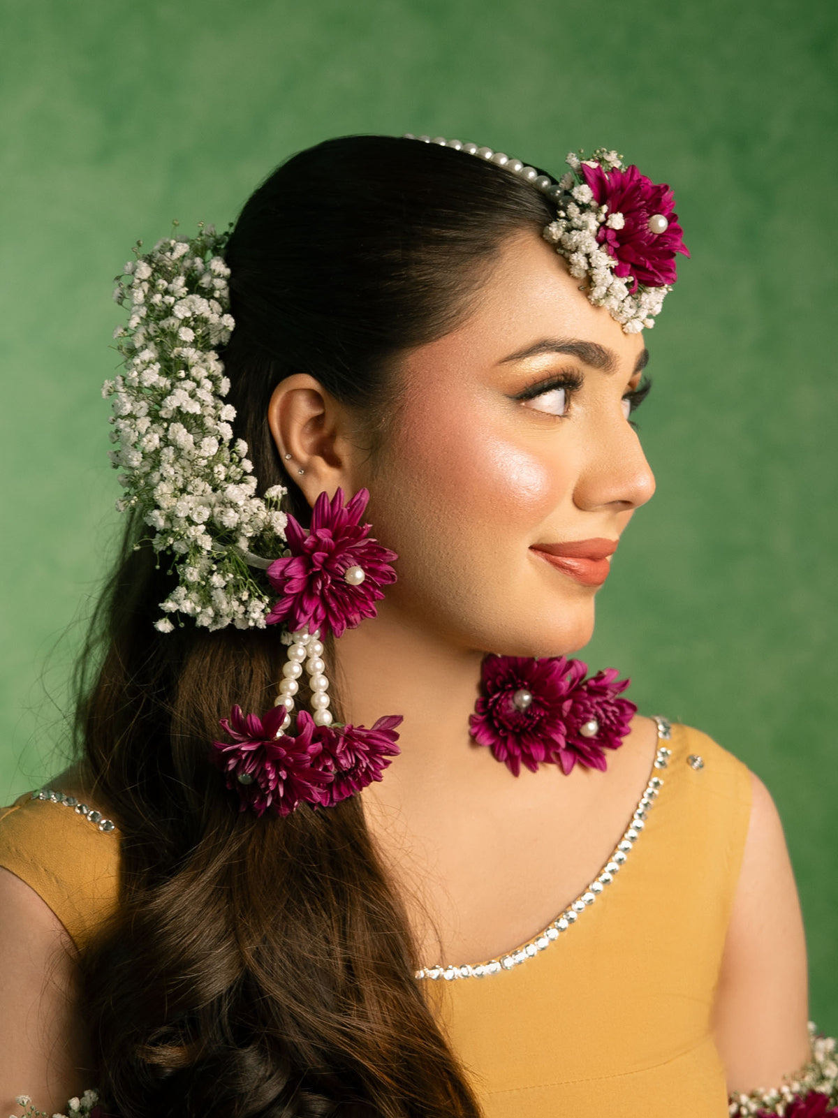 Gulmohar - Tikka & Earrings
