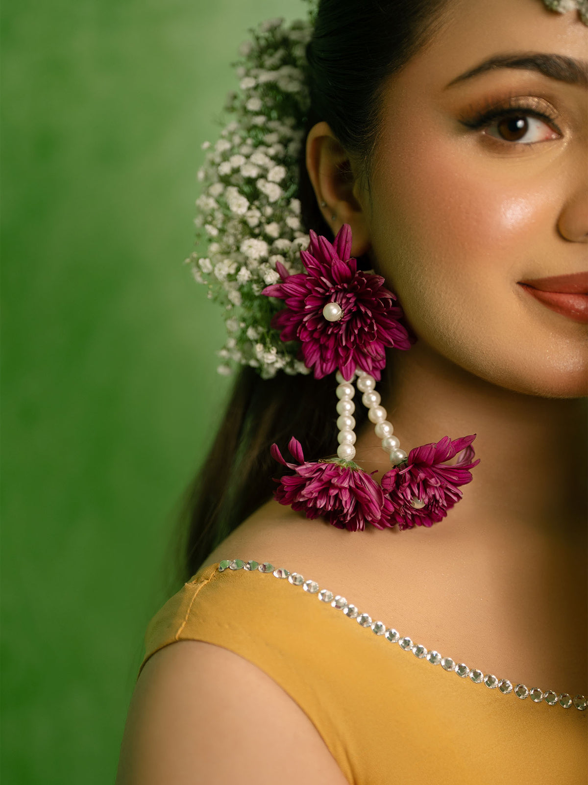 Gulmohar - Tikka & Earrings